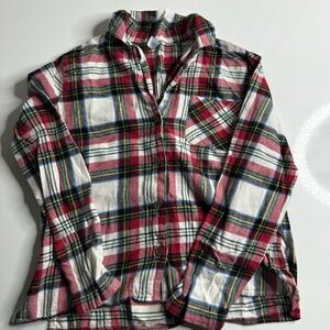 Red Plaid Kids Shirt‎